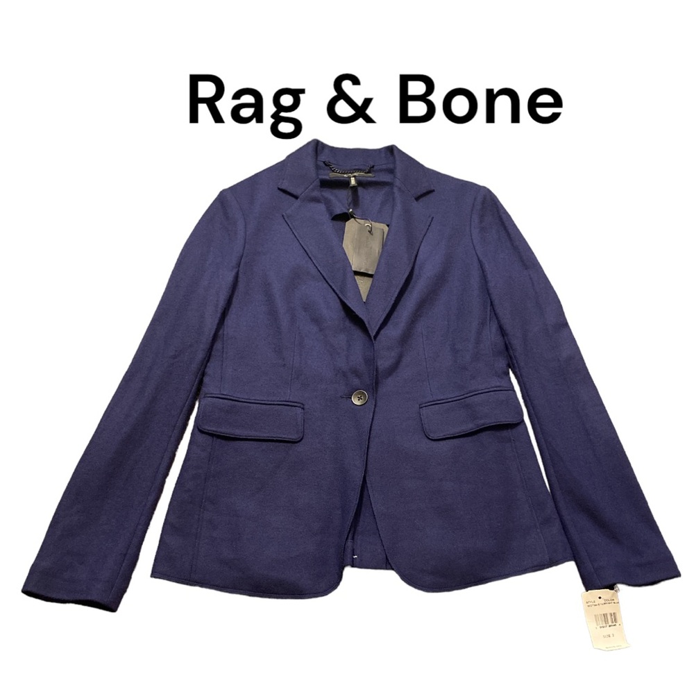 Rag & Bone Bright Blue Club Jacket, size 2, 100% wool, NWT, $300 offers welcome!